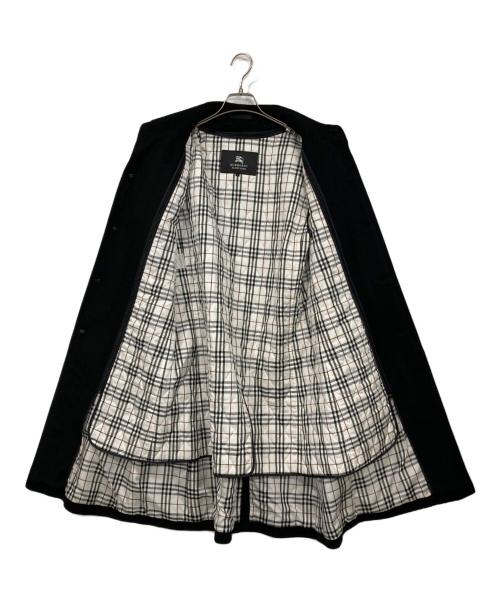 BURBERRY BLACK LABEL（バーバリーブラックレーベル）BURBERRY BLACK LABEL (バーバリーブラックレーベル) 中綿ライナー付ステンカラーコート ブラック サイズ:Lの古着・服飾アイテム