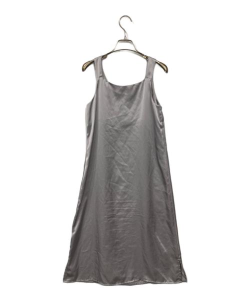 ADELLY（アデリー）adelly (アデリー) ピンタックヨークワンピース ブルー サイズ:表記無しの古着・服飾アイテム