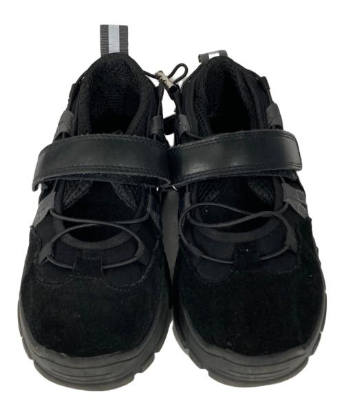 Rockfish Weatherwear（ロックフィッシュウェザーウェア）Rockfish Weatherwear (ロックフィッシュウェザーウェア) BRYN VELCRO SNEAKERS ブラック サイズ:UK3.5の古着・服飾アイテム