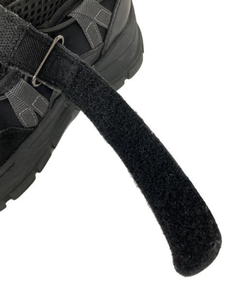Rockfish Weatherwear（ロックフィッシュウェザーウェア）Rockfish Weatherwear (ロックフィッシュウェザーウェア) BRYN VELCRO SNEAKERS ブラック サイズ:UK3.5の古着・服飾アイテム