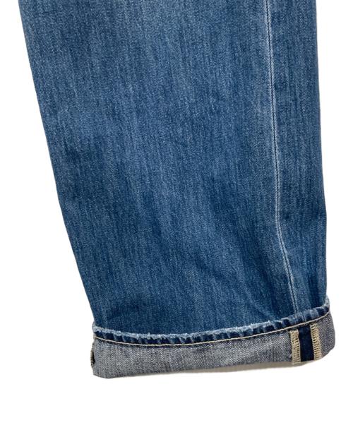 GYDA（ジェイダ）GYDA (ジェイダ) H/W SIDE RIPPEDストレートワイドデニム パンツ インディゴ サイズ:Mの古着・服飾アイテム