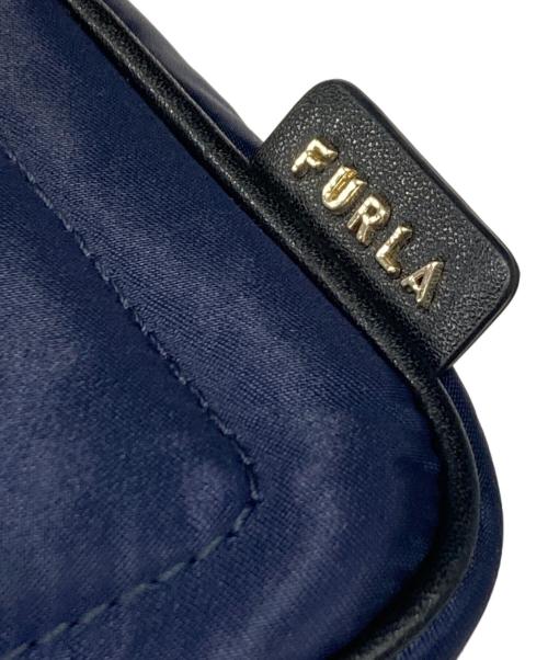 FURLA（フルラ）FURLA (フルラ) ナイロンショルダーバッグ ネイビーの古着・服飾アイテム
