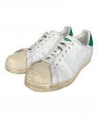 adidasアディダス）の古着「SuperStan/スーパースタン」｜ホワイト×グリーン