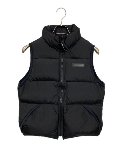 POLO JEANS CO.（ポロジーンズカンパニー）POLO JEANS CO. (ポロジーンズカンパニー) ダウンベスト ブラック サイズ:Mの古着・服飾アイテム