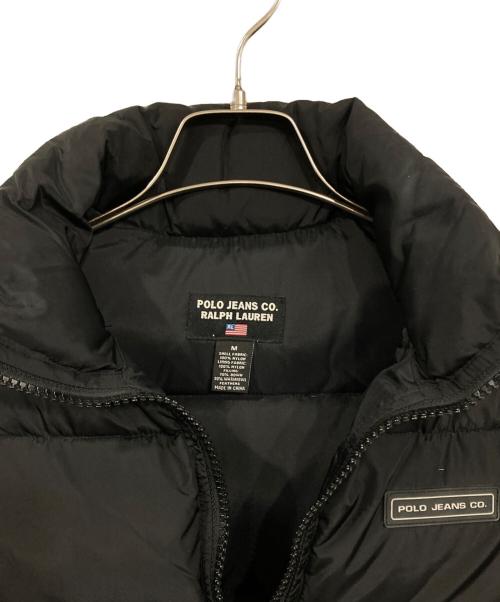 POLO JEANS CO.（ポロジーンズカンパニー）POLO JEANS CO. (ポロジーンズカンパニー) ダウンベスト ブラック サイズ:Mの古着・服飾アイテム