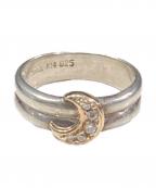 STAR JEWELRYスタージュエリー）の古着「月モチーフリング」