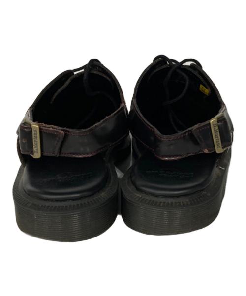 Dr.Martens（ドクターマーチン）Dr.Martens (ドクターマーチン) GEORGIANA ブラック×レッド サイズ:UK６の古着・服飾アイテム