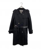 GK 伊太利屋ジーケイイタリヤ）の古着「トレンチコート」｜ブラック