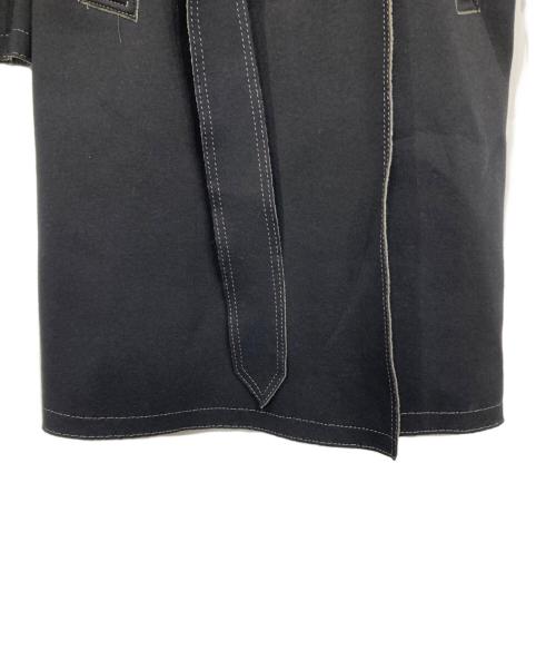 GK 伊太利屋（ジーケイイタリヤ）GK 伊太利屋 (ジーケイイタリヤ) トレンチコート ブラック サイズ:9 未使用品の古着・服飾アイテム