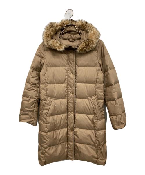 MACKINTOSH PHILOSOPHY（マッキントッシュ フィロソフィー）MACKINTOSH PHILOSOPHY (マッキントッシュ フィロソフィー) ダウンコート ベージュ サイズ:36の古着・服飾アイテム