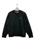 POLO RALPH LAURENポロ・ラルフローレン）の古着「クルーネックスウェット」｜ブラック