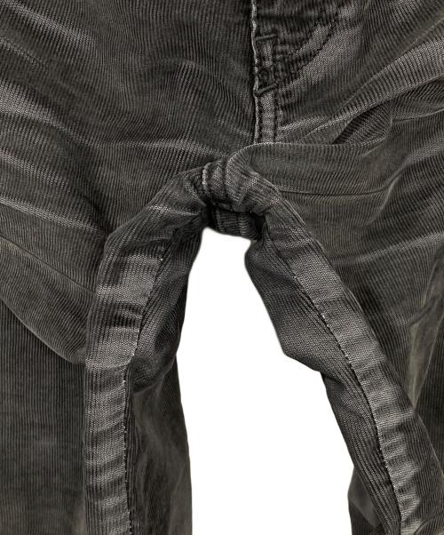 DIESEL（ディーゼル）DIESEL (ディーゼル) コーデュロイパンツ グレー サイズ:27の古着・服飾アイテム