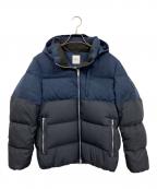 TAKEO KIKUCHIタケオキクチ）の古着「コンビ ダウンブルゾン」｜ネイビー