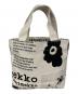 marimekko (マリメッコ) haavi unikko tribute 60th ハンドバッグ ホワイト×ブラック：9000円