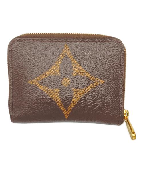 LOUIS VUITTON（ルイ ヴィトン）LOUIS VUITTON (ルイ ヴィトン) モノグラム・ジャイアント キャンバス/ジッピー・コインパース ブラウンの古着・服飾アイテム