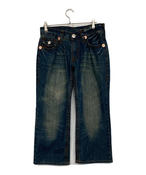 TRUE RELIGION（トゥルー レリジョン）TRUE RELIGION (トゥルー レリジョン) ステッチデニムパンツ インディゴ サイズ:32の古着・服飾アイテム