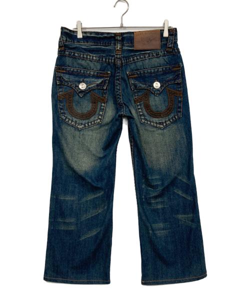 TRUE RELIGION（トゥルー レリジョン）TRUE RELIGION (トゥルー レリジョン) ステッチデニムパンツ インディゴ サイズ:32の古着・服飾アイテム