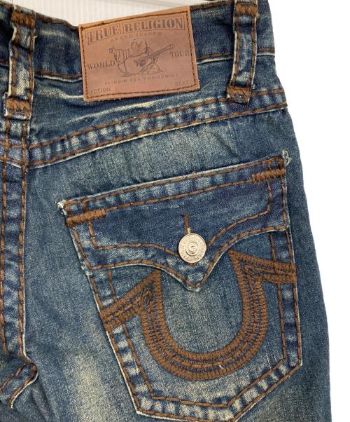 TRUE RELIGION（トゥルー レリジョン）TRUE RELIGION (トゥルー レリジョン) ステッチデニムパンツ インディゴ サイズ:32の古着・服飾アイテム