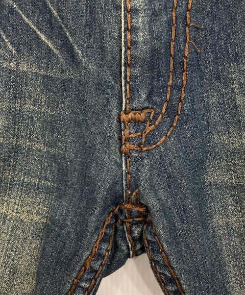 TRUE RELIGION（トゥルー レリジョン）TRUE RELIGION (トゥルー レリジョン) ステッチデニムパンツ インディゴ サイズ:32の古着・服飾アイテム