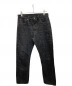 WAREHOUSEウエアハウス）の古着「デニムパンツ」｜ブラック