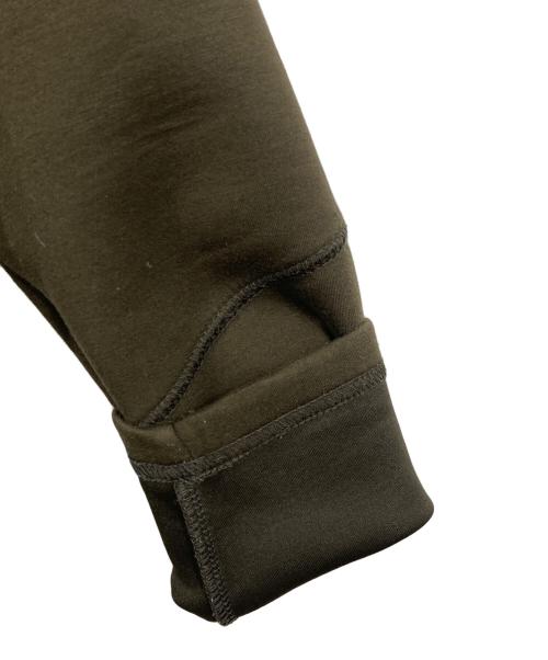 BRIEFING（ブリーフィング）BRIEFING (ブリーフィング) エンボスロゴWジップパーカー カーキ サイズ:Mの古着・服飾アイテム