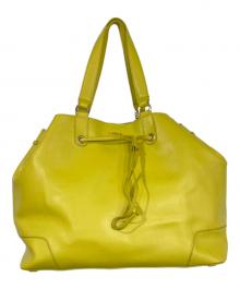 FURLA（フルラ）の古着「ポーチ付きトートバッグ」｜イエロー