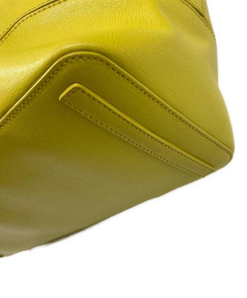 FURLA（フルラ）FURLA (フルラ) ポーチ付きトートバッグ イエローの古着・服飾アイテム