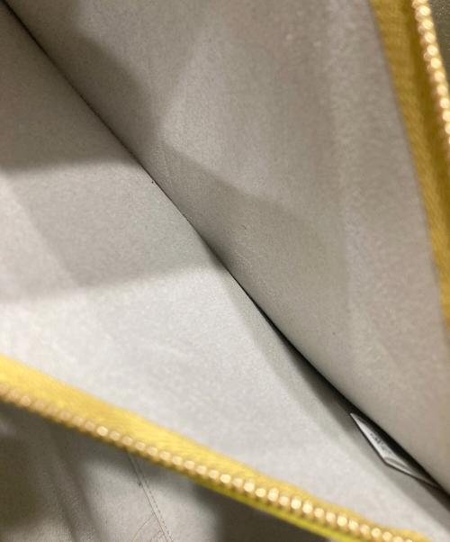 FURLA（フルラ）FURLA (フルラ) ポーチ付きトートバッグ イエローの古着・服飾アイテム