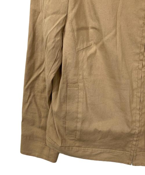 MACKINTOSH PHILOSOPHY（マッキントッシュ フィロソフィー）MACKINTOSH PHILOSOPHY (マッキントッシュ フィロソフィー) リネン混ノーカラージャケット ベージュ サイズ:38の古着・服飾アイテム