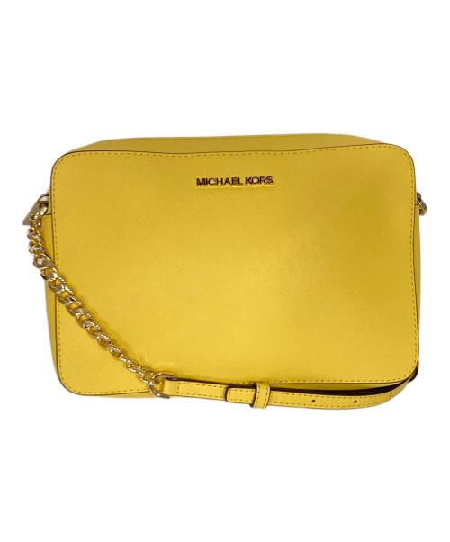 MICHAEL KORS（マイケル・コース）MICHAEL KORS (マイケル・コース) ショルダーバッグ イエローの古着・服飾アイテム