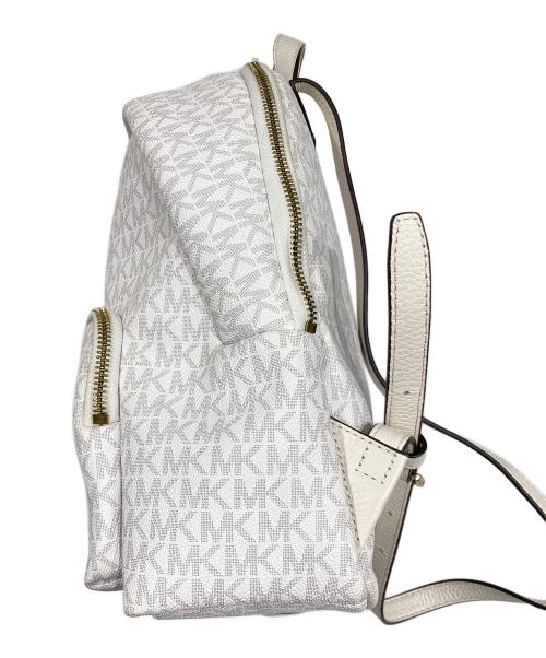 MICHAEL KORS（マイケル・コース）MICHAEL KORS (マイケル・コース) リュック ホワイトの古着・服飾アイテム