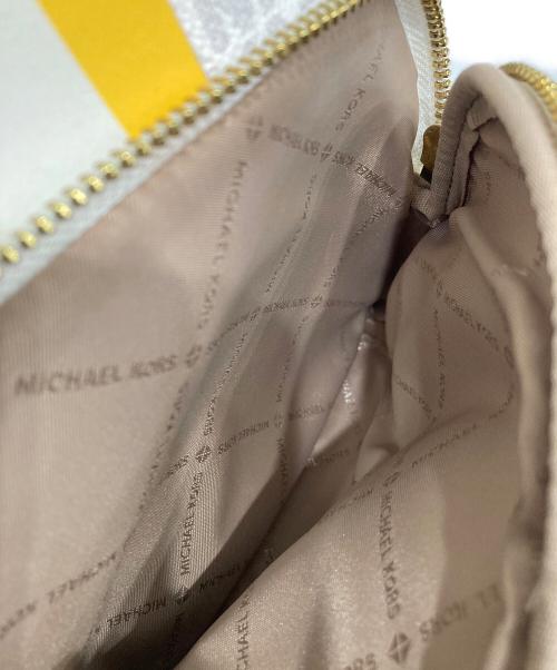 MICHAEL KORS（マイケル・コース）MICHAEL KORS (マイケル・コース) リュック ホワイトの古着・服飾アイテム