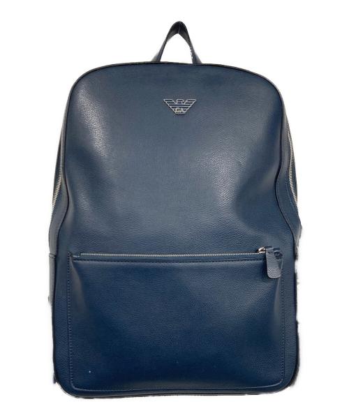 EMPORIO ARMANI（エンポリオアルマーニ）EMPORIO ARMANI (エンポリオアルマーニ) リュック ネイビーの古着・服飾アイテム