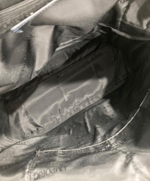 EMPORIO ARMANI（エンポリオアルマーニ）EMPORIO ARMANI (エンポリオアルマーニ) リュック ネイビーの古着・服飾アイテム