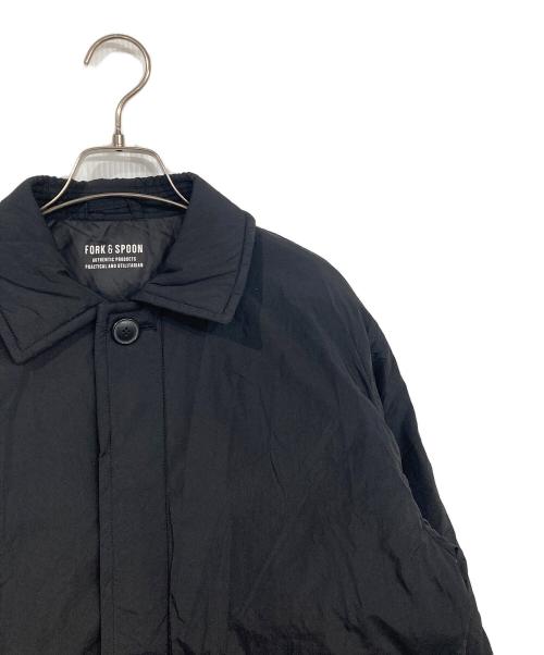 FORK&SPOON（フォーク＆スプーン）FORK&SPOON (フォーク＆スプーン) SORONAバルカラーコート ブラック サイズ:1の古着・服飾アイテム