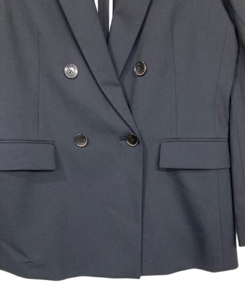 green label relaxing（グリーンレーベルリラクシング）green label relaxing (グリーンレーベルリラクシング) カチリラ ダブル ジャケット ネイビー サイズ:38の古着・服飾アイテム