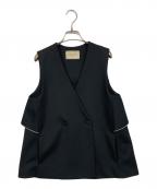 UNITED ARROWSユナイテッドアローズ）の古着「SPONGY ミドル ベスト」｜ブラック