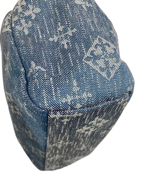 russet（ラシット）russet (ラシット) Denim jacquard 2wayミニトートバッグ インディゴの古着・服飾アイテム