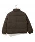 MONO-MART (モノマート) GENUINE MERCHANDISE (ジェニュイン マーチャンダイズ) 別注 ワッペン刺繍 2WAYリバーシブル オーバーサイズスタンドパディングジャケット ブラウン サイズ:L 未使用品：6000円