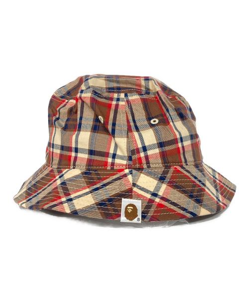 A BATHING APE（ア ベイシング エイプ）A BATHING APE (ア ベイシング エイプ) ハット ブラウンの古着・服飾アイテム