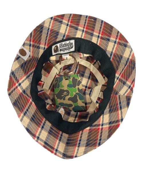 A BATHING APE（ア ベイシング エイプ）A BATHING APE (ア ベイシング エイプ) ハット ブラウンの古着・服飾アイテム