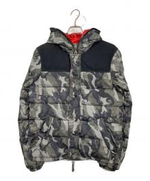 DUVETICA（デュベティカ）の古着「カモフラダウンジャケット/METEO 」｜グレー