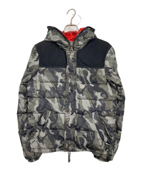 DUVETICA（デュベティカ）DUVETICA (デュベティカ) カモフラダウンジャケット/METEO  グレー サイズ:46の古着・服飾アイテム