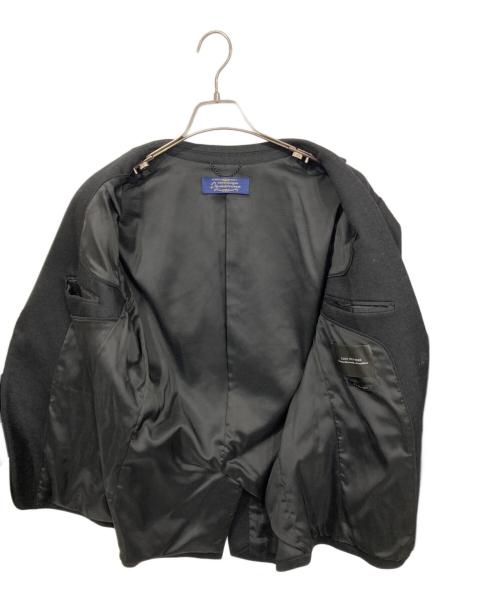 nano・universe（ナノ・ユニバース）nano・universe (ナノ・ユニバース) ダメリーノ ハイテンションツイル セットアップ ブラック サイズ:Mの古着・服飾アイテム