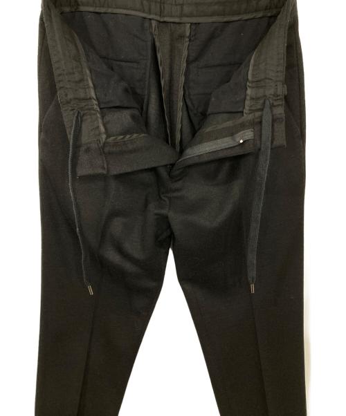 nano・universe（ナノ・ユニバース）nano・universe (ナノ・ユニバース) ダメリーノ ハイテンションツイル セットアップ ブラック サイズ:Mの古着・服飾アイテム