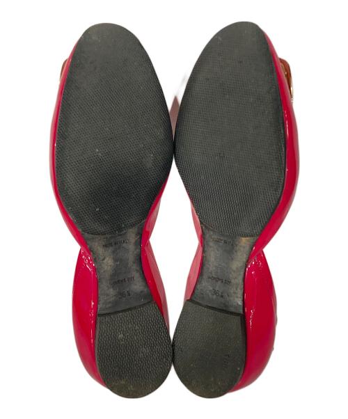 Roger Vivier（ロジェ ヴィヴィエ）Roger Vivier (ロジェ ヴィヴィエ) フラットパンプス ピンク サイズ:36 1/2の古着・服飾アイテム