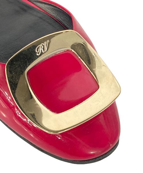 Roger Vivier（ロジェ ヴィヴィエ）Roger Vivier (ロジェ ヴィヴィエ) フラットパンプス ピンク サイズ:36 1/2の古着・服飾アイテム