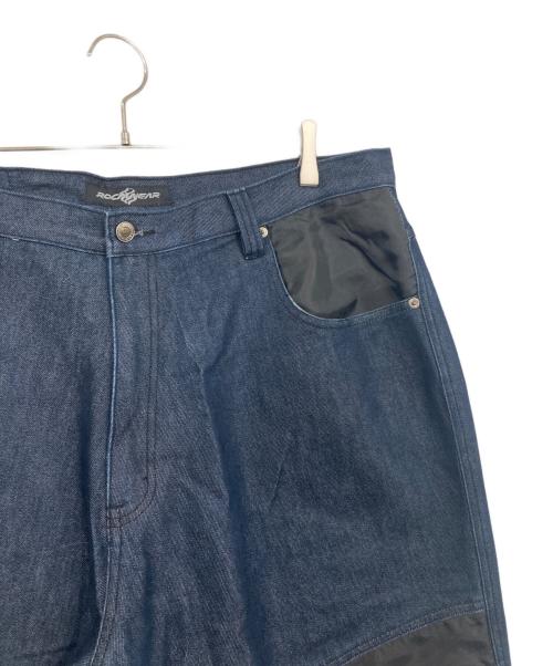 ROCA WEAR（ロカウェア）ROCA WEAR (ロカウェア) 切替デニムパンツ インディゴ サイズ:40の古着・服飾アイテム