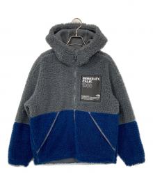 THE NORTH FACE（ザ ノース フェイス）の古着「LYMAN FLEECE HOODIE」｜グレー×ブルー