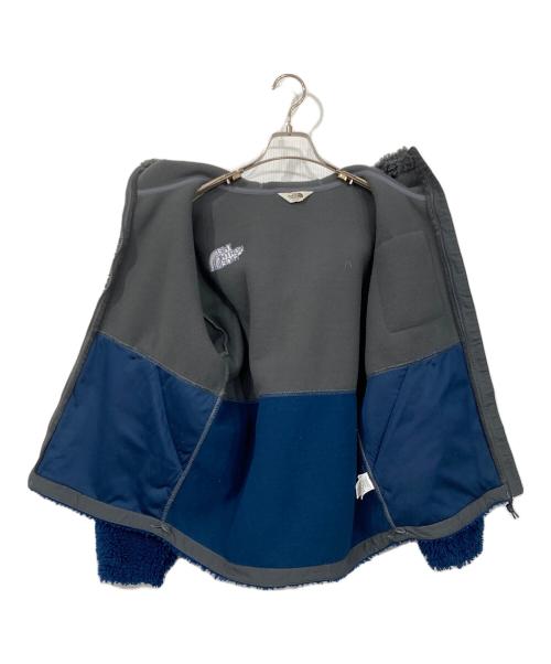 THE NORTH FACE（ザ ノース フェイス）THE NORTH FACE (ザ ノース フェイス) LYMAN FLEECE HOODIE グレー×ブルー サイズ:XSの古着・服飾アイテム